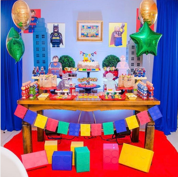 detalles para fiesta de lego