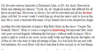 essay on barbie cartoon