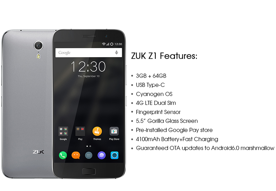 Lenovo ZUK Z1 ANDROID Mobile Phone Price And Full Specifications in