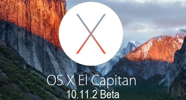 Mac OS X 10.11.2 El Capitan Beta