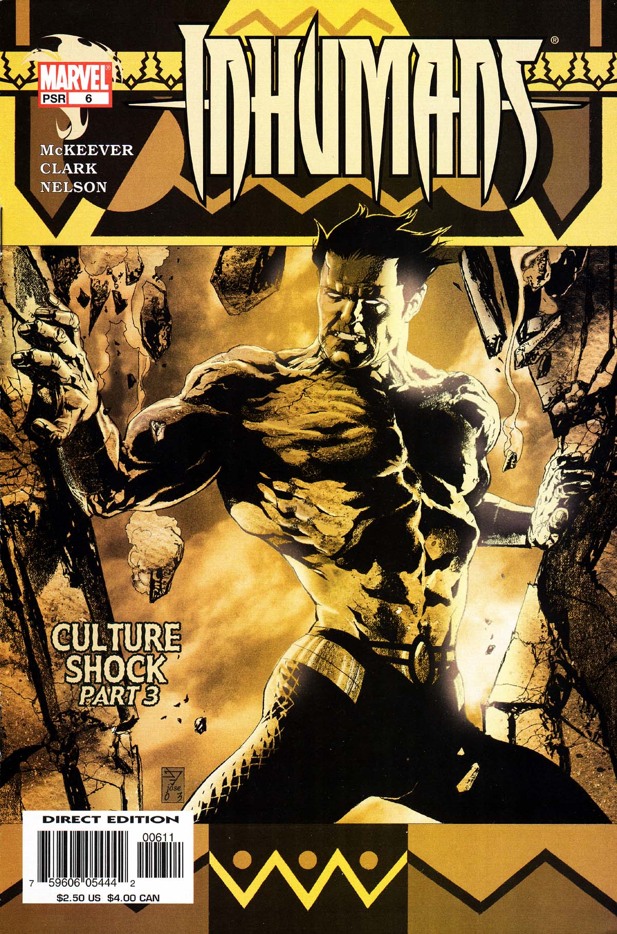 Read online Inhumans (2003) comic -  Issue #6 - 1