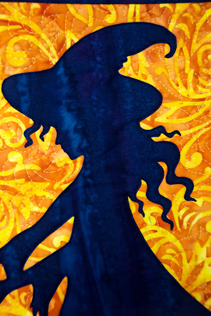 Halloween mini quilt