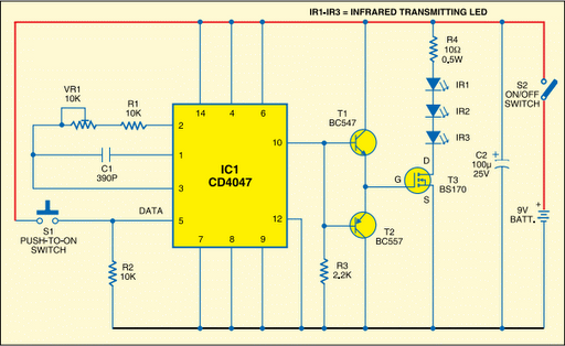Long-Range IR Transmitter | Xtreme Circuits