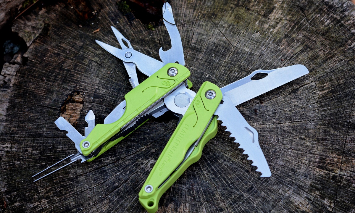 Multi-tool Leatherman Kinder-Multitool LEAP grün