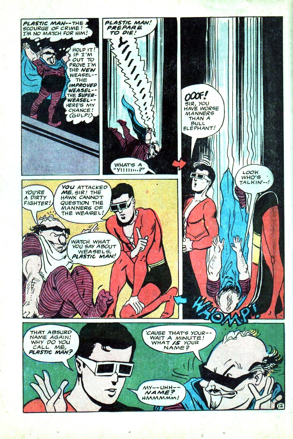 Read online Plastic Man (1966) comic -  Issue #8 - 18