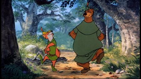 Little John Robin Hood Robin Hood 1973 animatedfilmreviews.filminspector.com