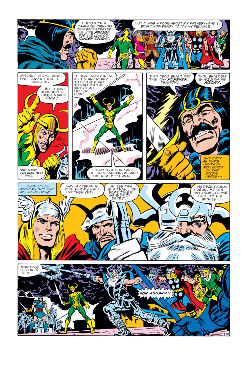 Read online Thor (1966) comic -  Issue #327 - 10