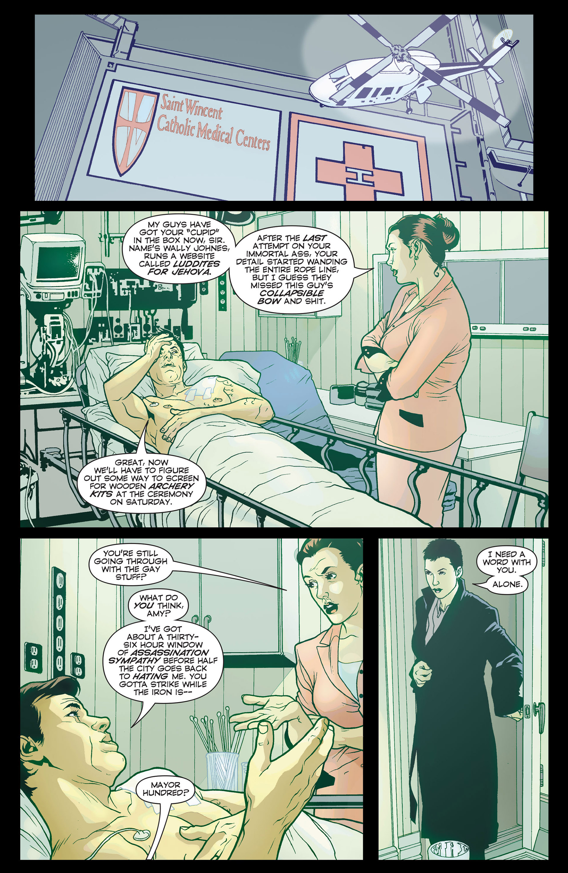 Read online Ex Machina comic -  Issue #9 - 12