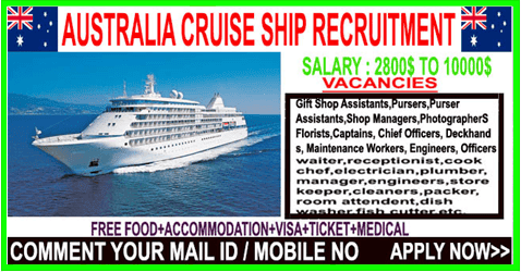 Jobs In Australia Cruise Ships Worldswin Advice For Jobs Apply Scholarships Immigration Travel Asylum Destinations