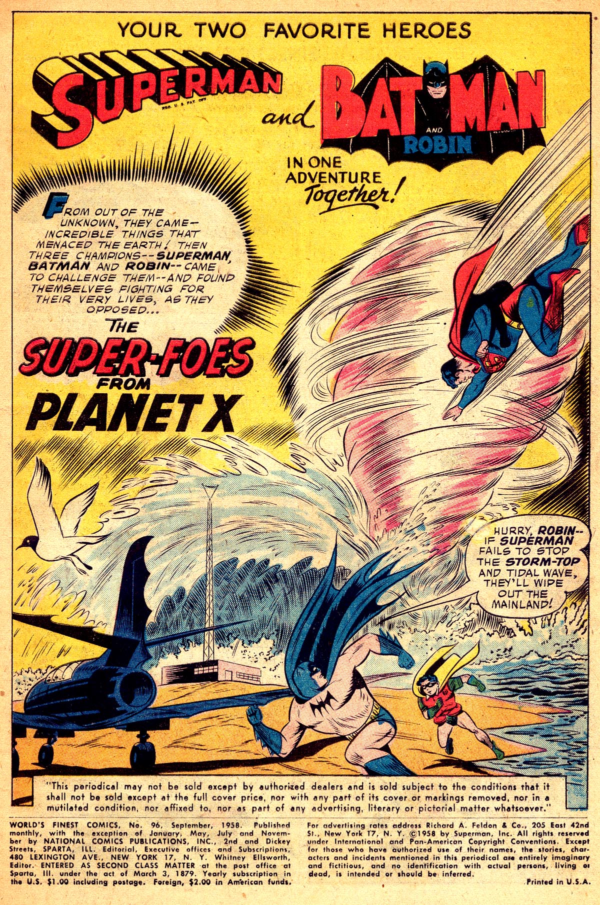 Read online World's Finest Comics comic -  Issue #96 - 3