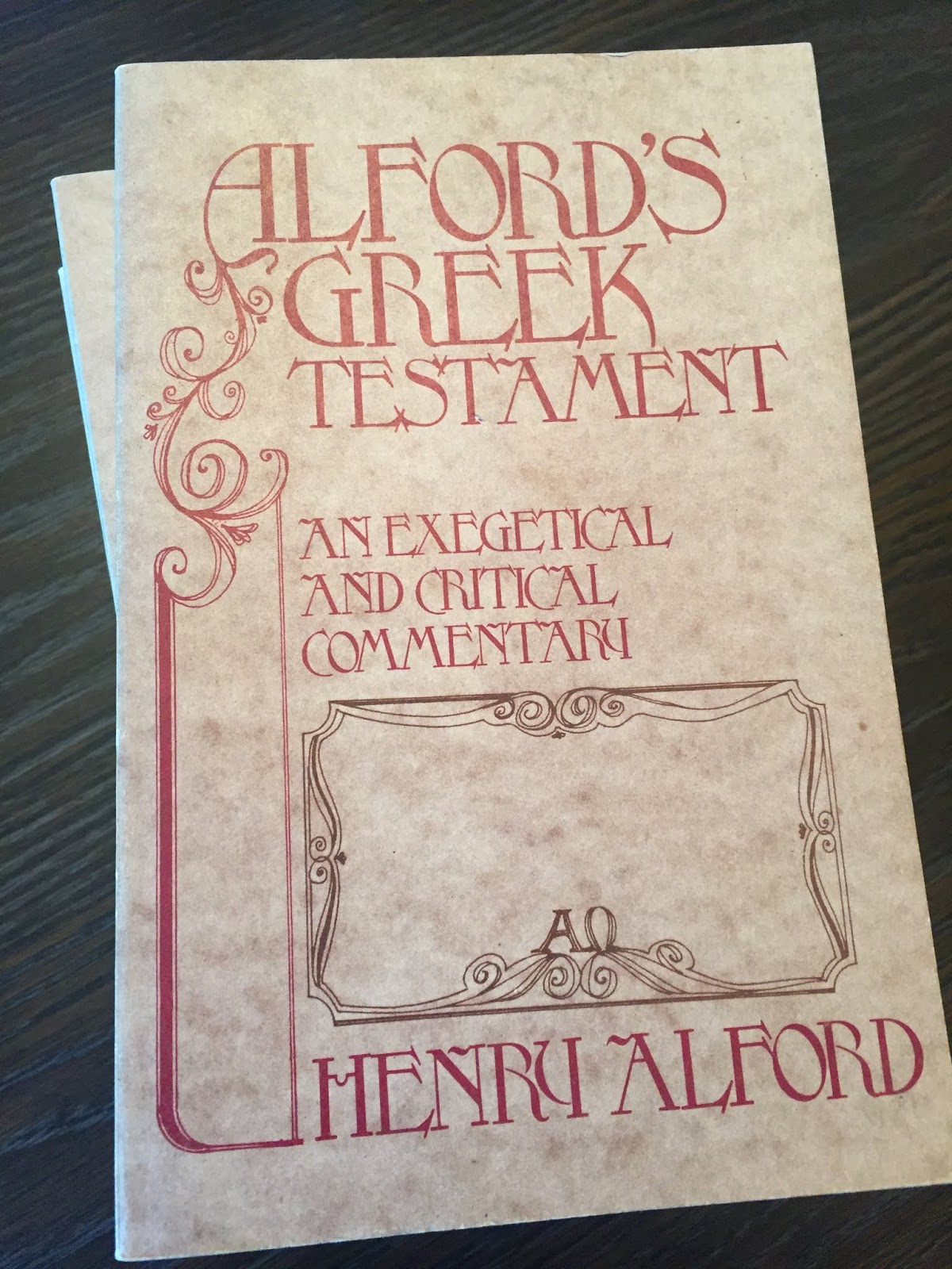 stylos Alford's Greek New Testament