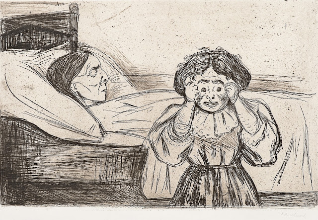Edvard Munch - Den døde mor
