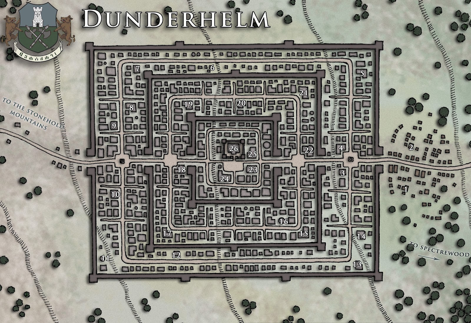 Dnd карта канализации