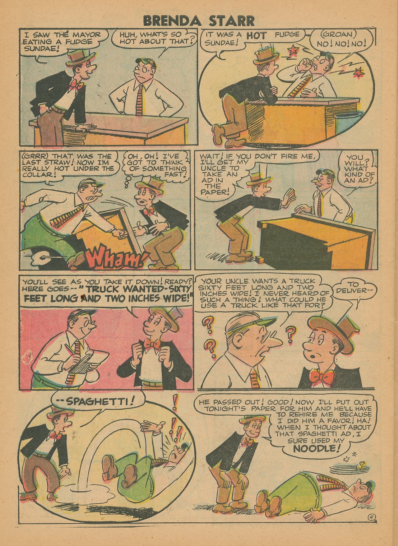 Read online Brenda Starr (1948) comic -  Issue #15 - 28