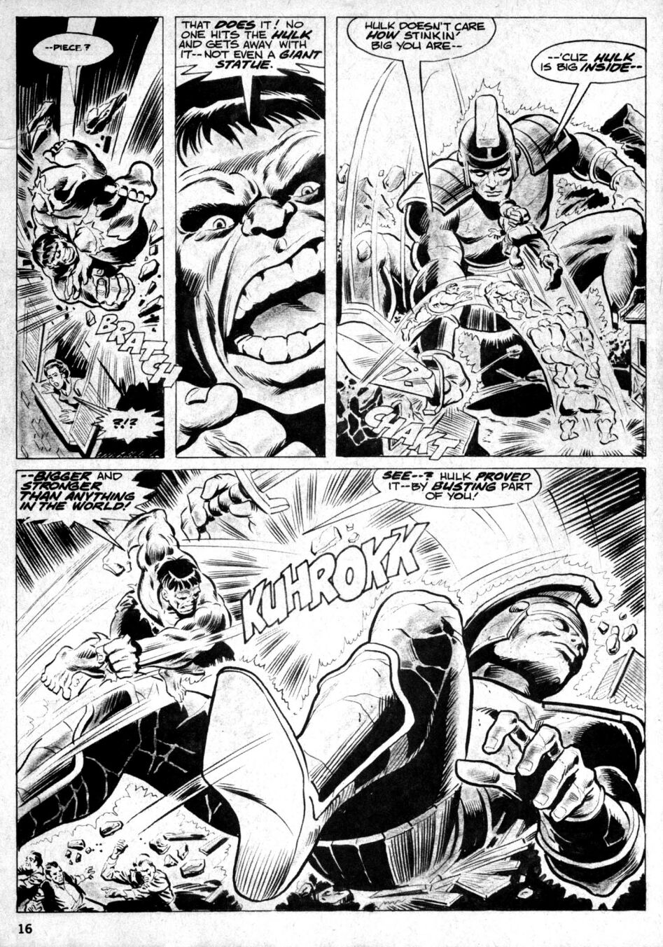 Read online The Rampaging Hulk comic -  Issue #7 - 16