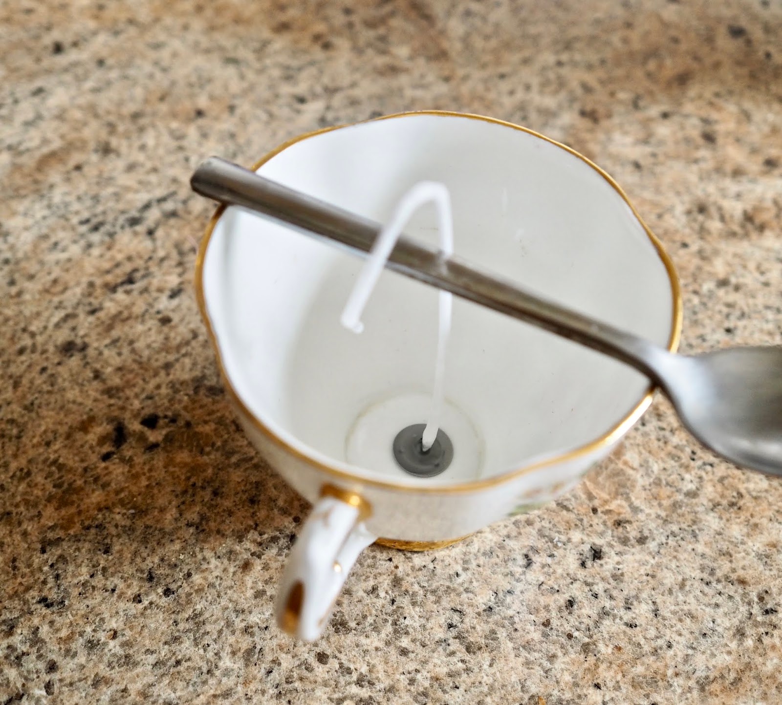 DIY Teacup Candles