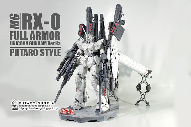 MG 1/100 RX-0 FULL ARMOR UNICORN GUNDAM Ver.Ka by Putra Shining [PART 02] PUTARO GUNPLA