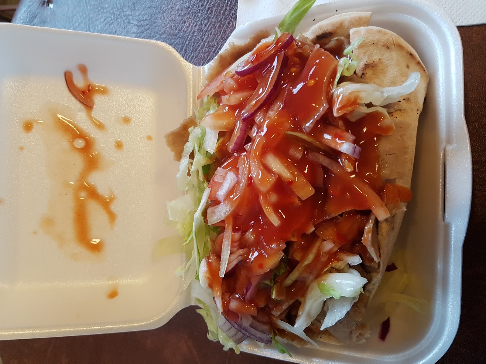 The Doner Informer Large Doner Kebab, Ali Baba Kebabs, Dalry Road