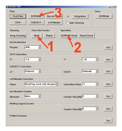 setting printer canon ip2770