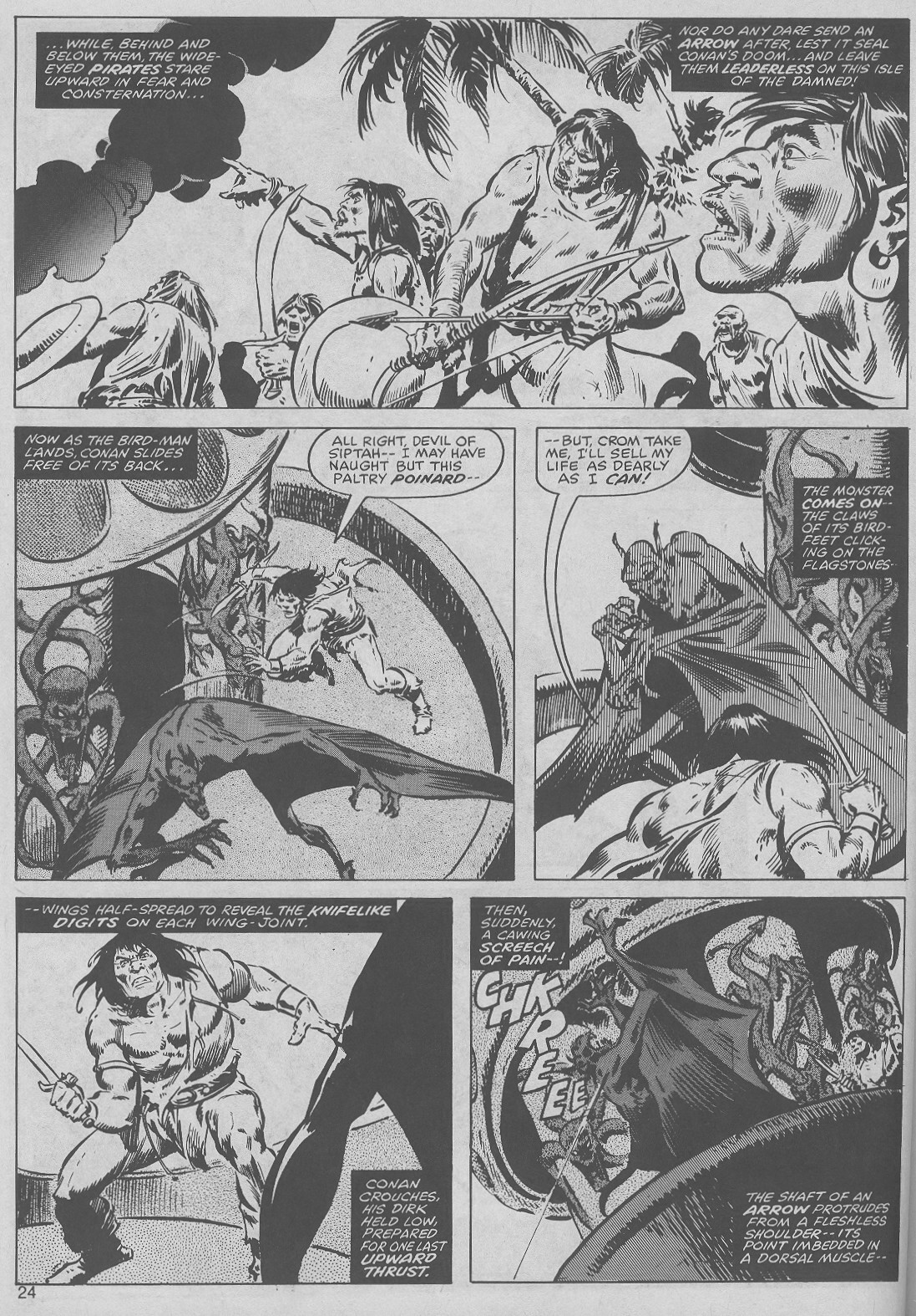 Read online The Savage Sword Of Conan comic -  Issue #45 - 24