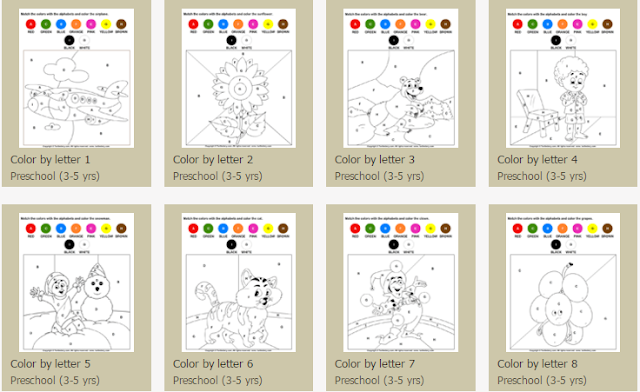 LEMBAR KERJA MEWARNAI SAMBIL BELAJAR BAHASA INGGRIS UNTUK
