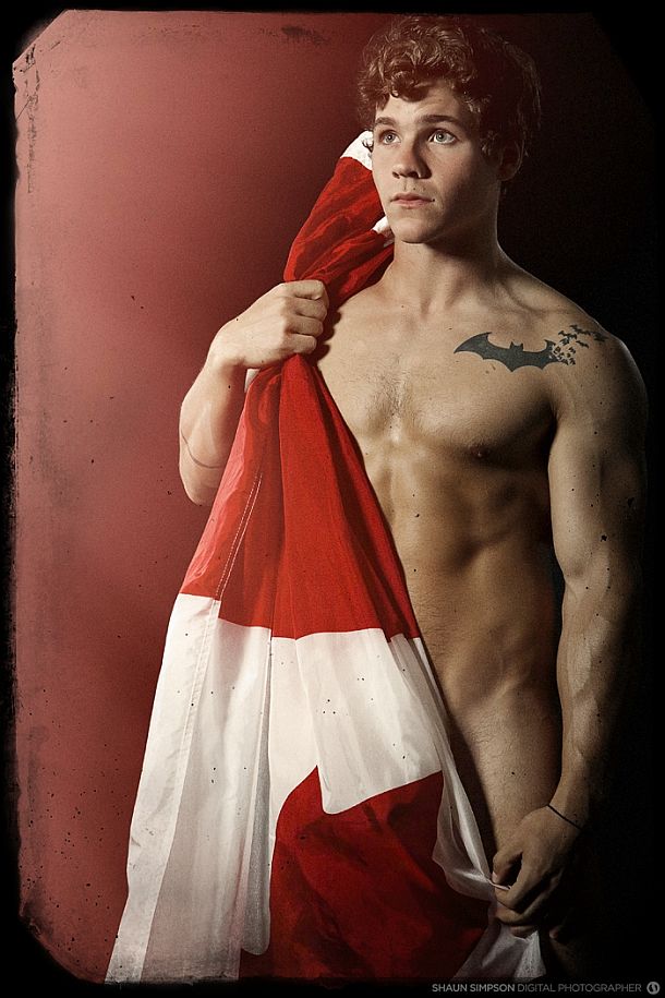 Favorite Hunks & Other Things: Haligonia: Michael Hamm by Shaun Simpson