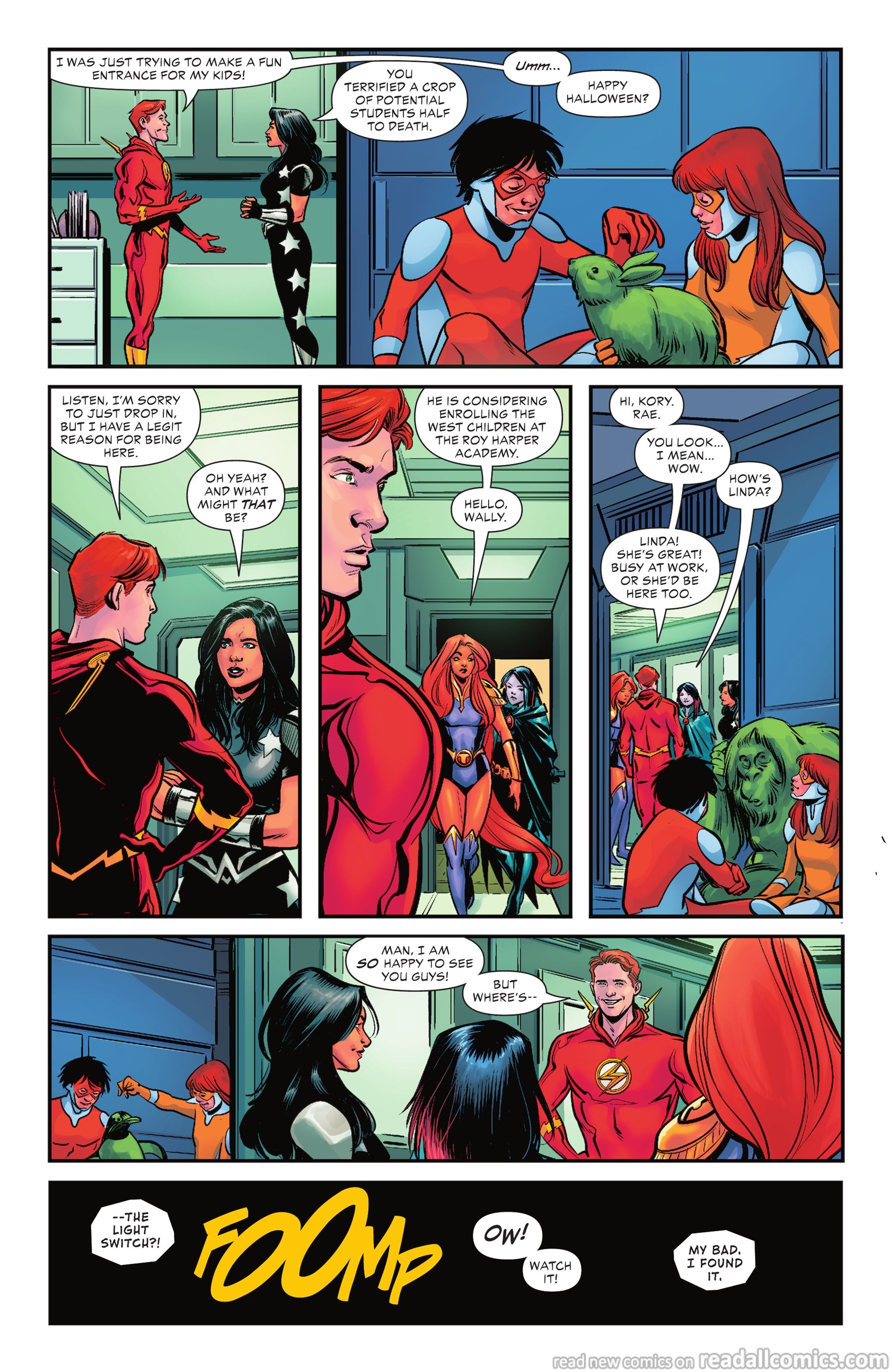 Teen Titans Academy #1 chapter 8 page 5