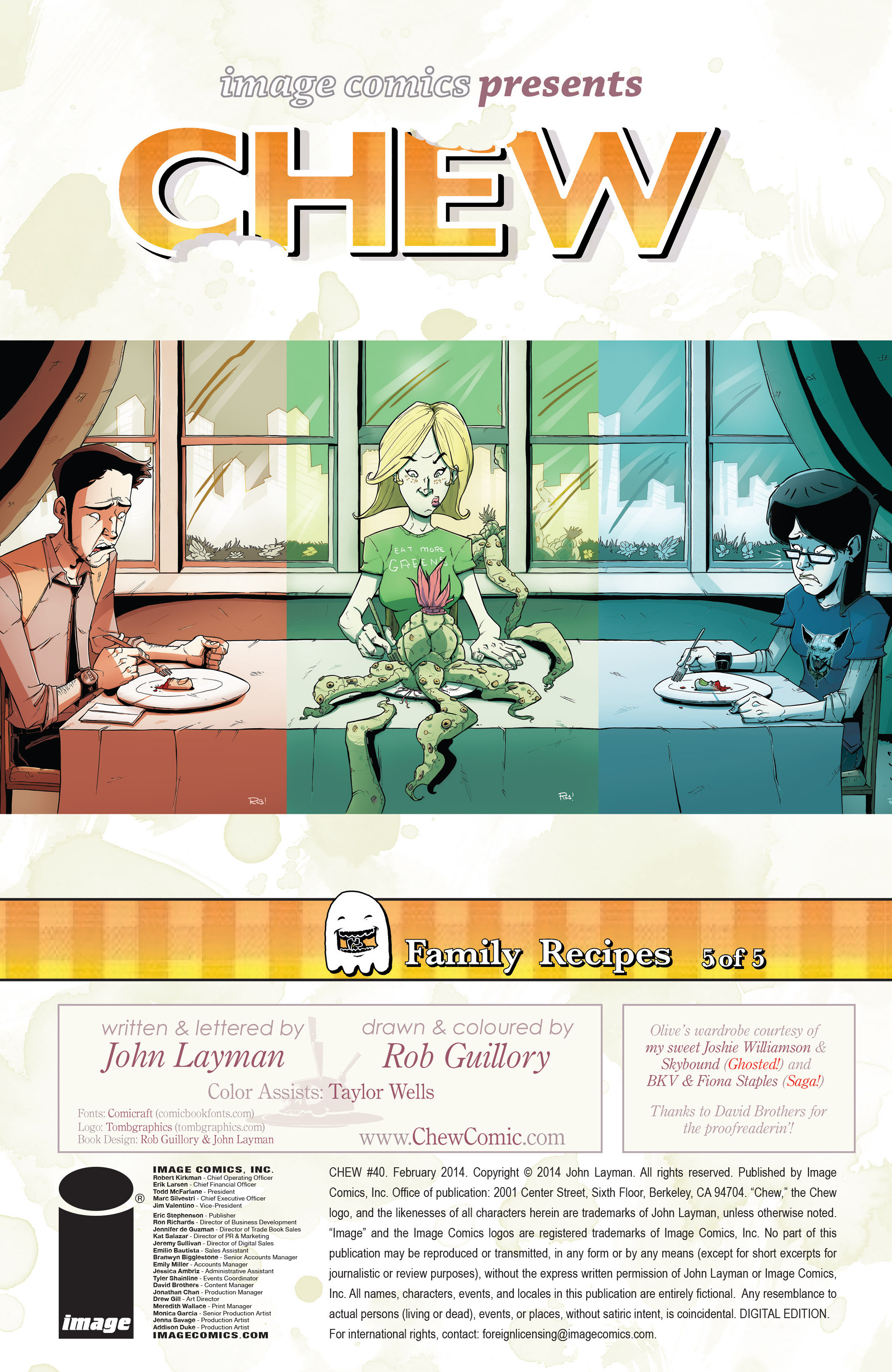 Read online Chew comic -  Issue #40 - 2
