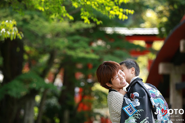 丹生都比売神社への七五三出張撮影