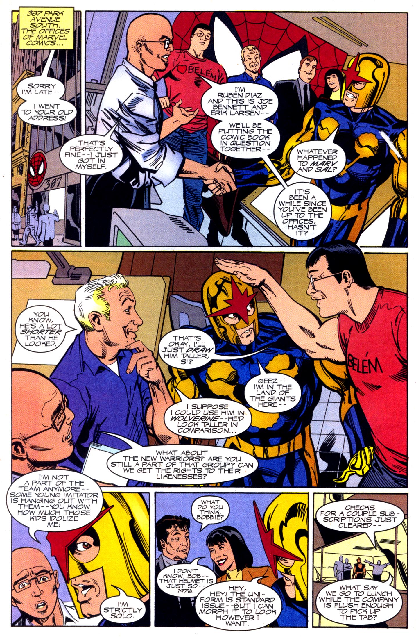 Read online Nova (1999) comic -  Issue #7 - 10
