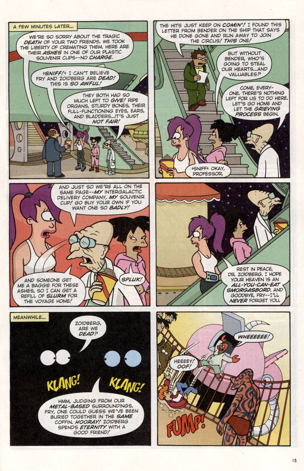 Read online Futurama Comics comic -  Issue #12 - 14
