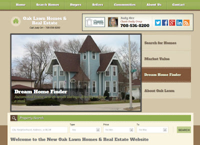 Oak Lawn Homes & Real Estate website