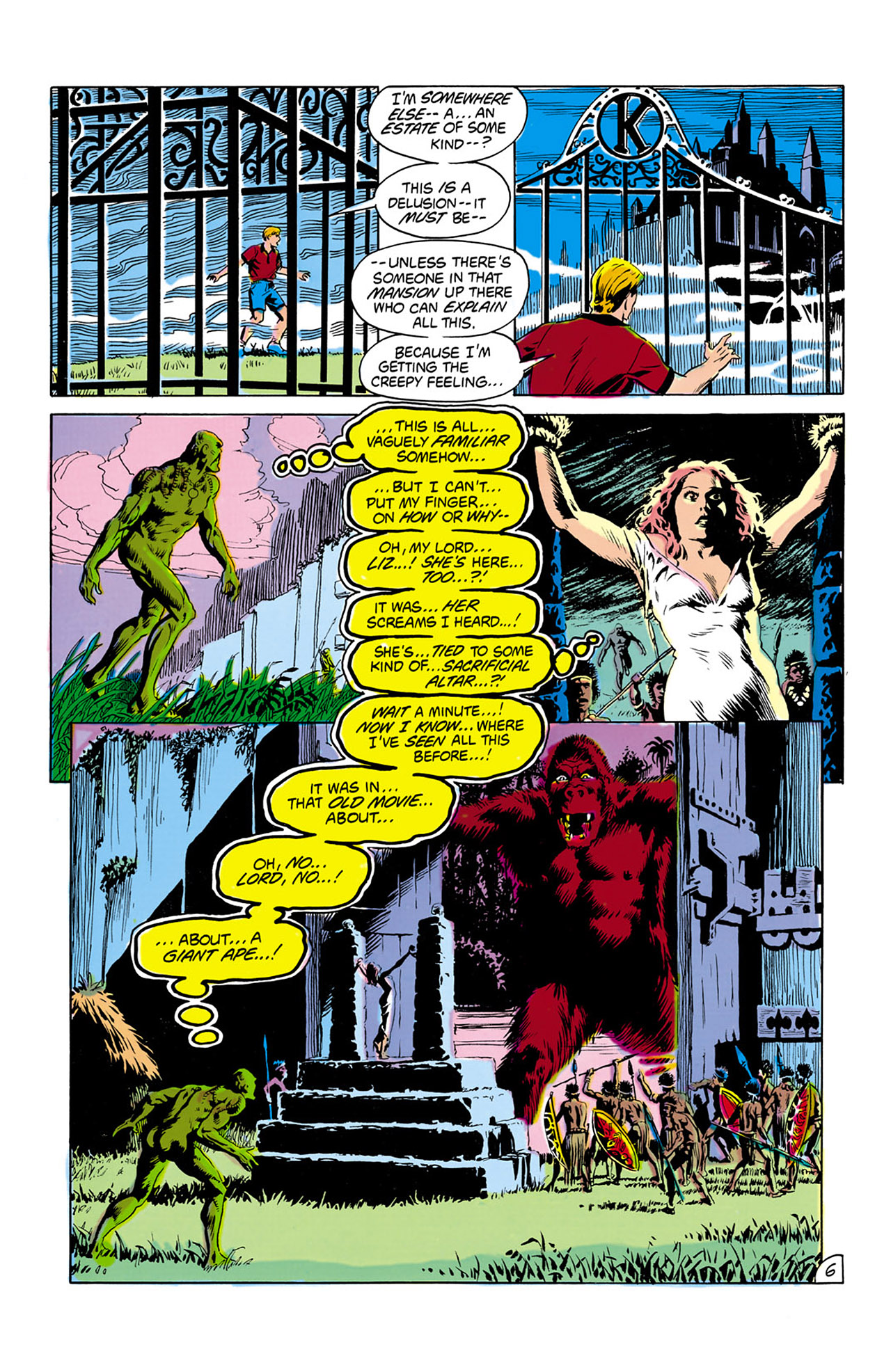 Read online Swamp Thing (1982) comic -  Issue #8 - 7