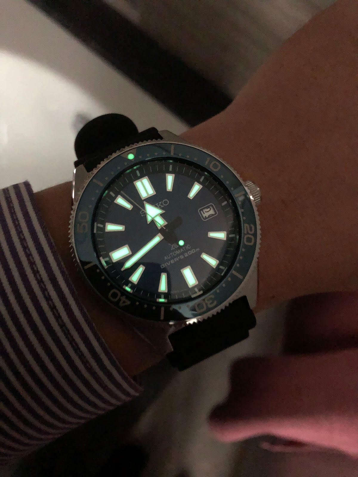 My Eastern Watch Collection: SEIKO Prospex 200M Diver Automatic SBDC053 (SPB053) â A Dress