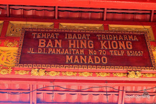 kelenteng ban hing kiong manado sulawesi utara