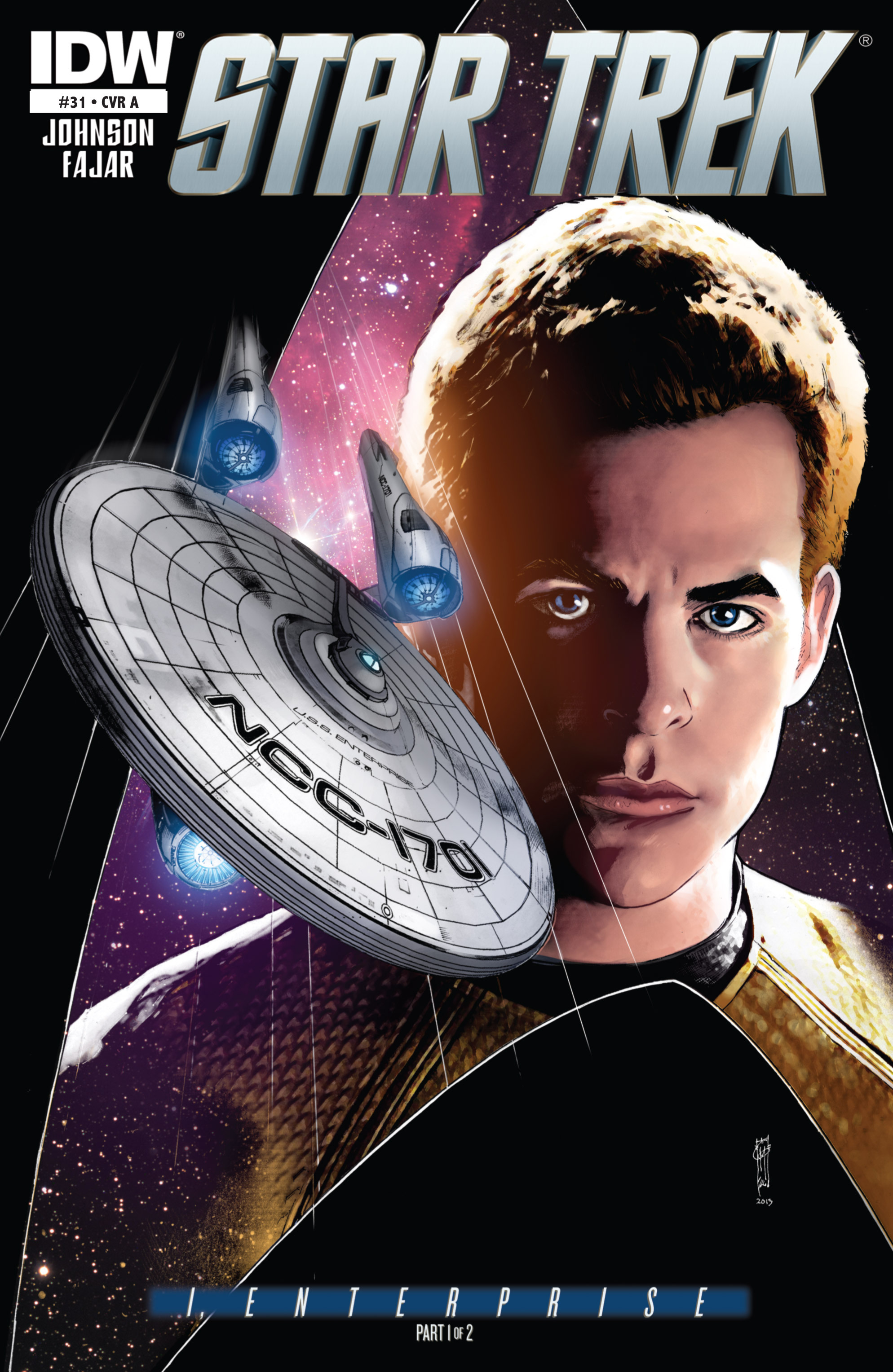 Read online Star Trek (2011) comic -  Issue #31 - 1