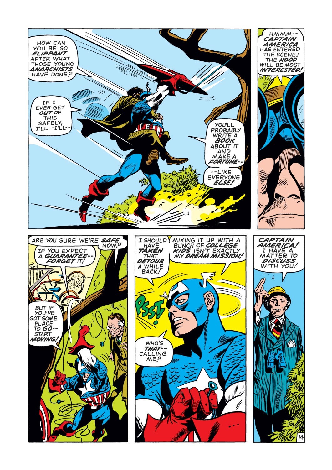 Read online Captain America (1968) comic -  Issue #130 - 14