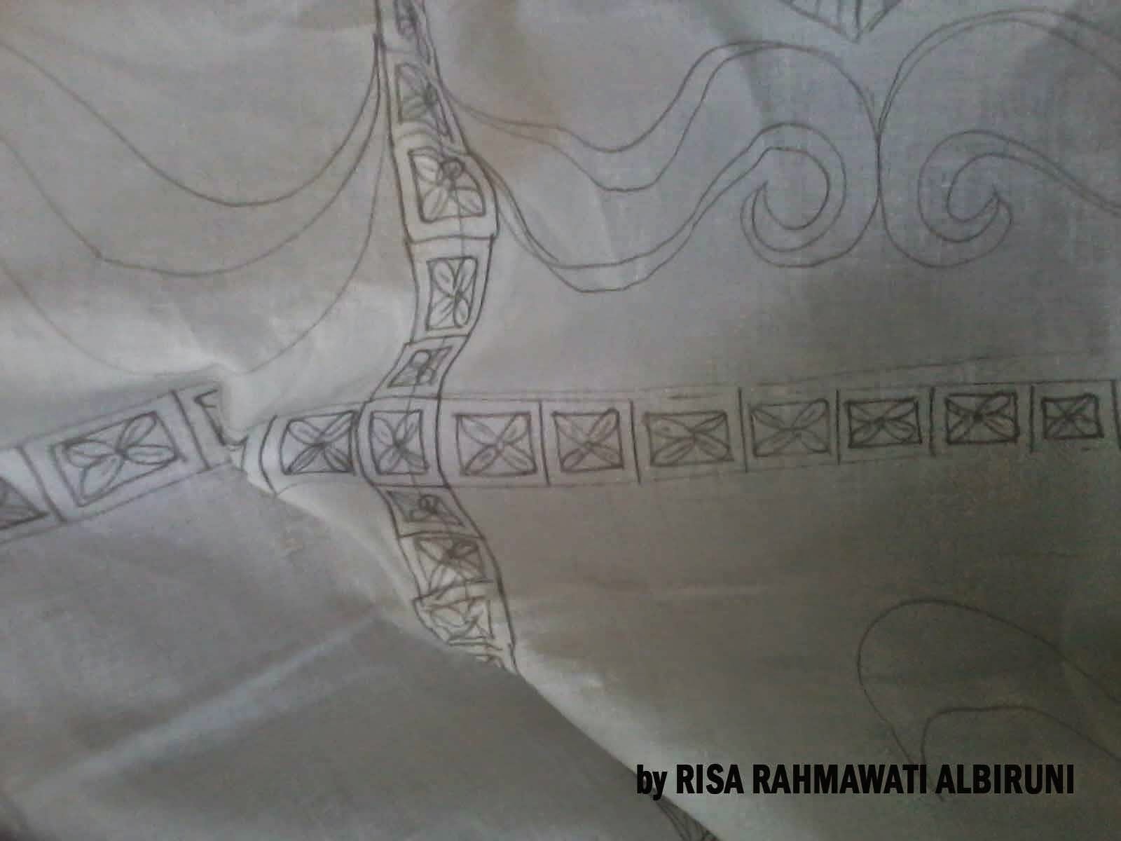 Kumpulan Gambar Sketsa Kain Batik | Sketsabaru