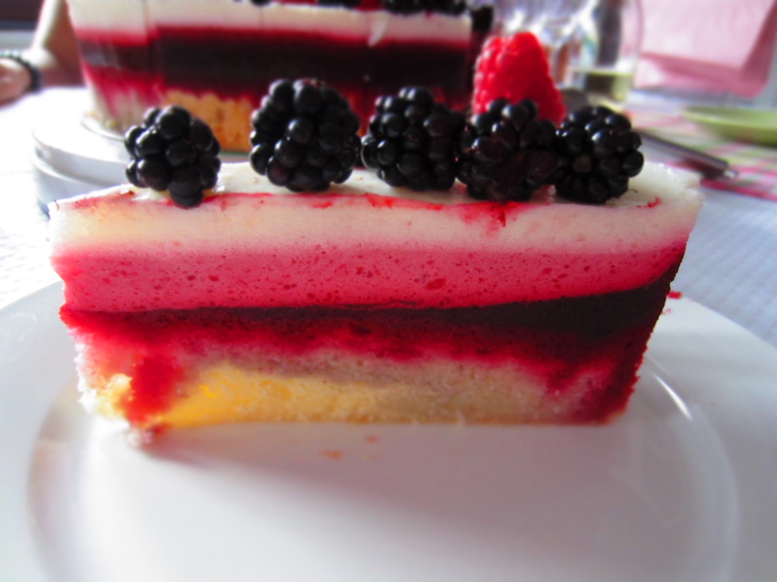 Lebe Lieber Lecker: Himbeer-Brombeer-Torte