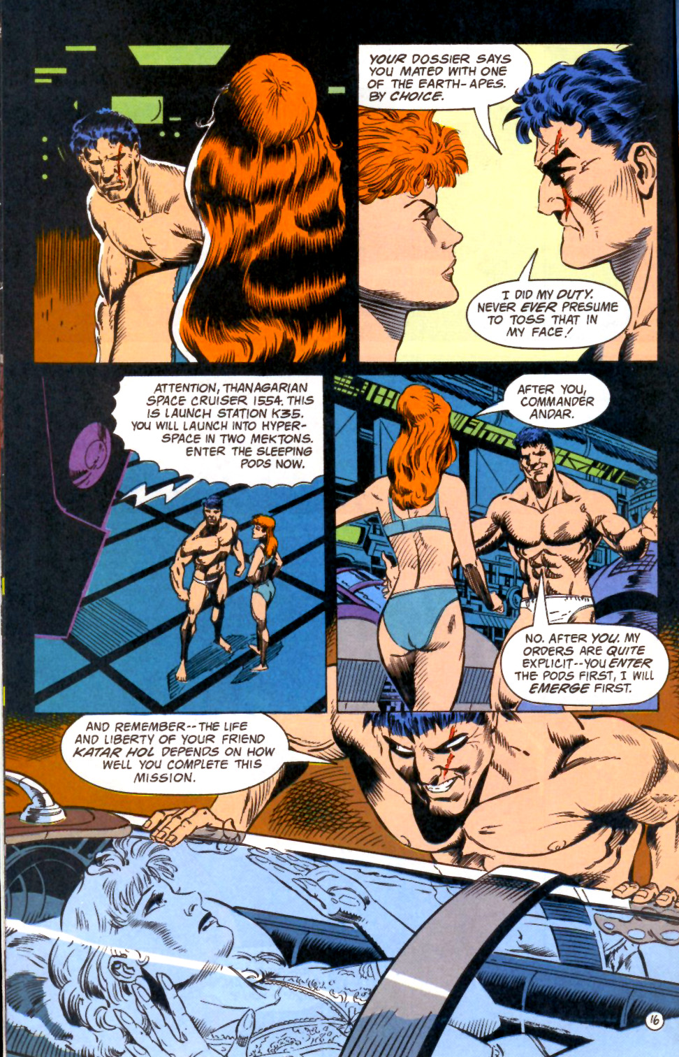 Read online Hawkworld (1990) comic -  Issue #23 - 17