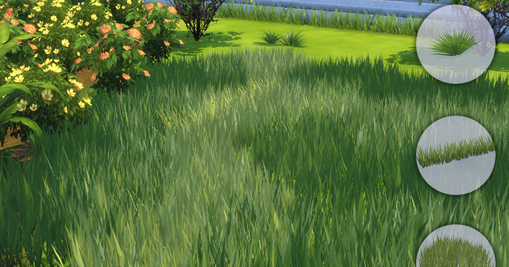 Helensims TS4 Grass pack (Files updated)