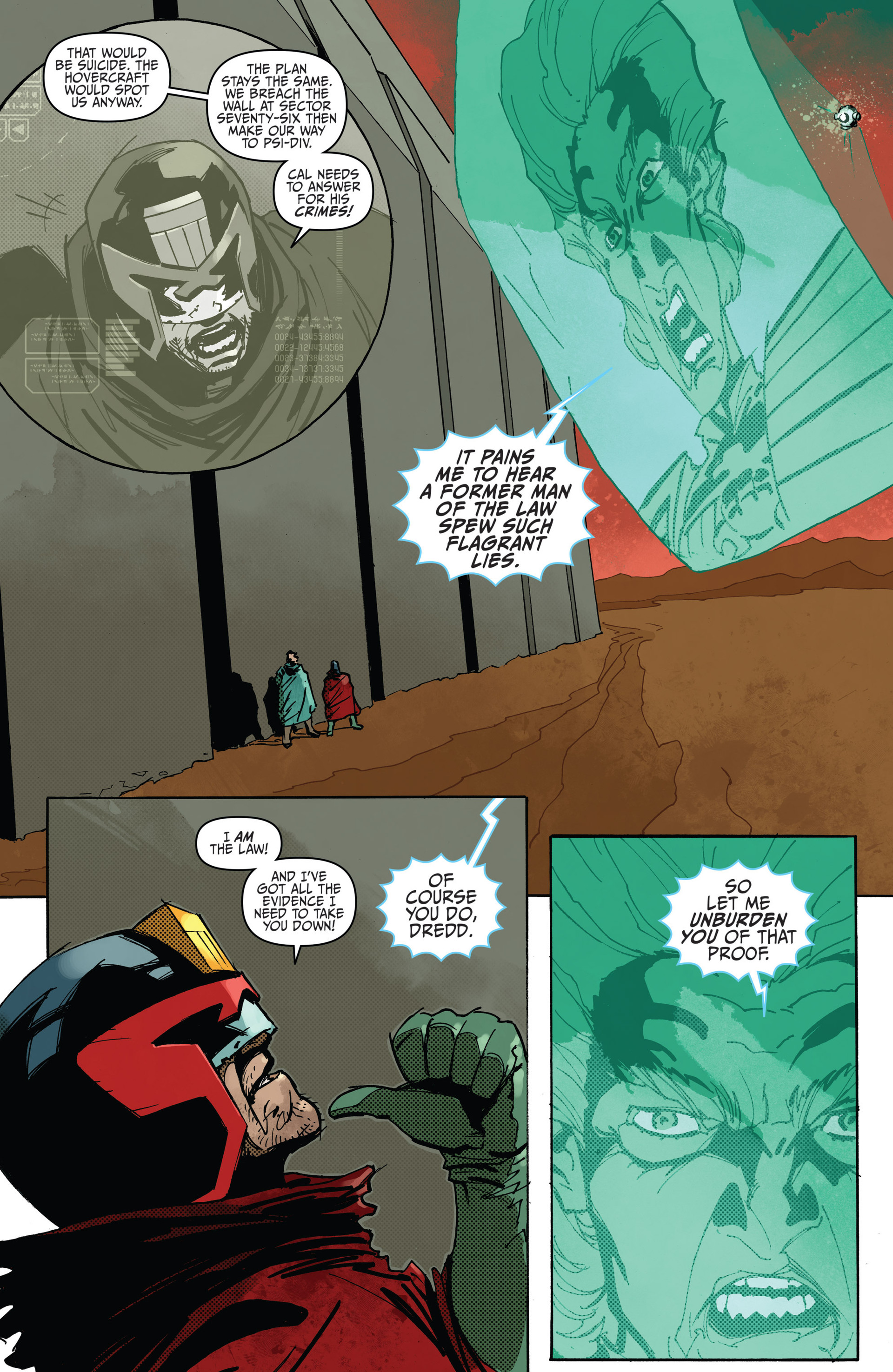 Read online Judge Dredd (2012) comic -  Issue #25 - 21