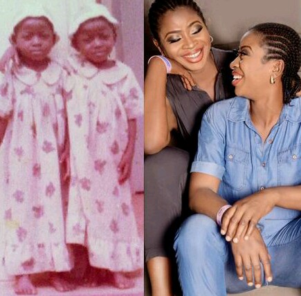 Nollywood Twins Shows Very Old Picture