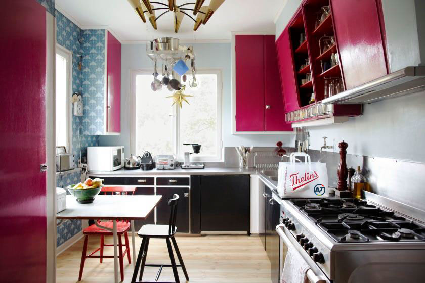 Design Your Kitchen With Bright Colors ~ All Tutorials ...