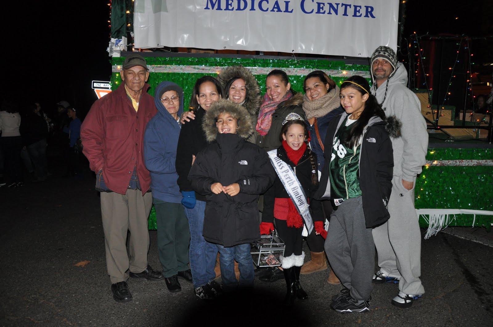 TIANA MICHELLE Perth Amboy Christmas Parade 2011