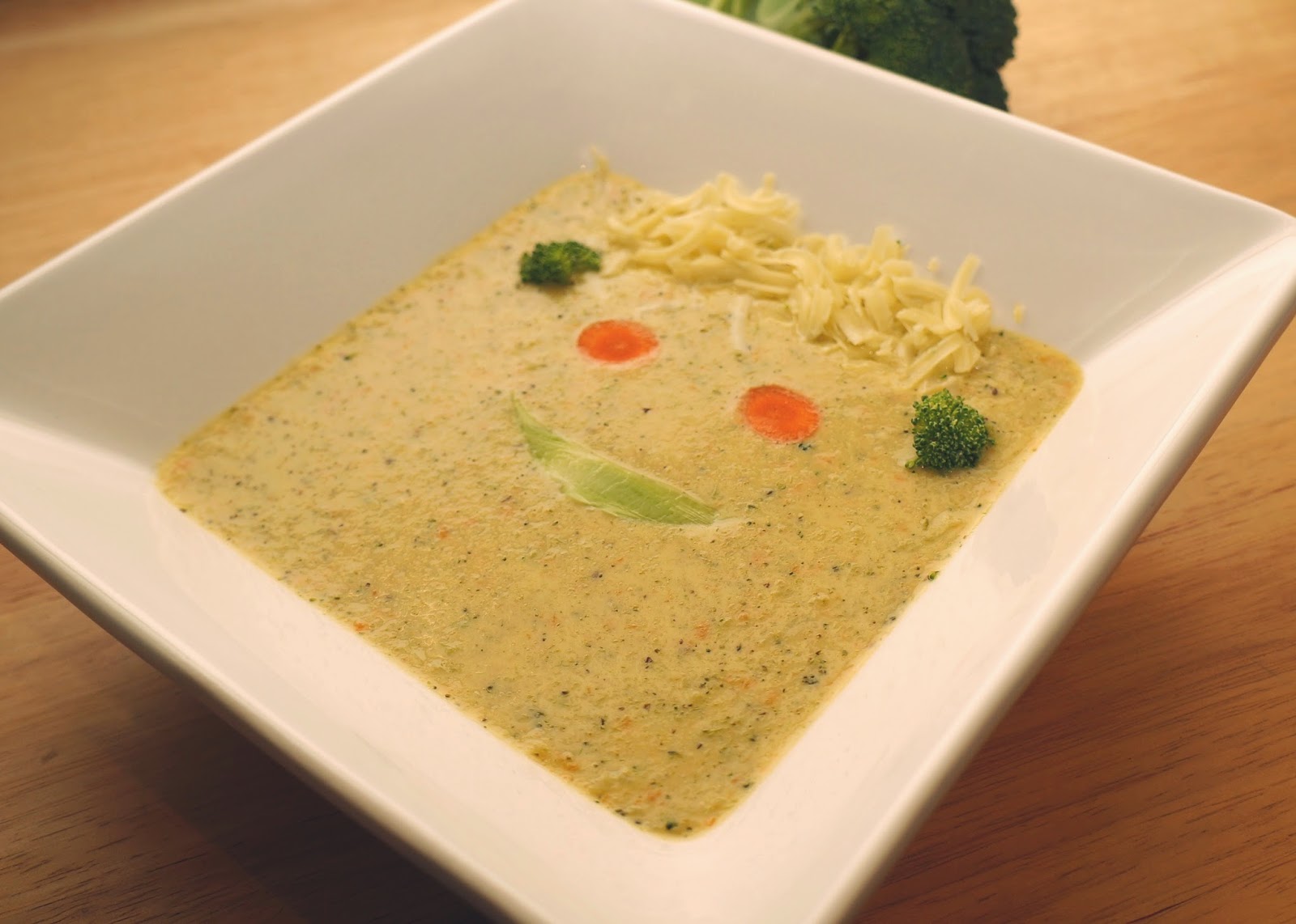 Food Fit for Kids Creamy Cheesy Broccoli Cheddar Soup