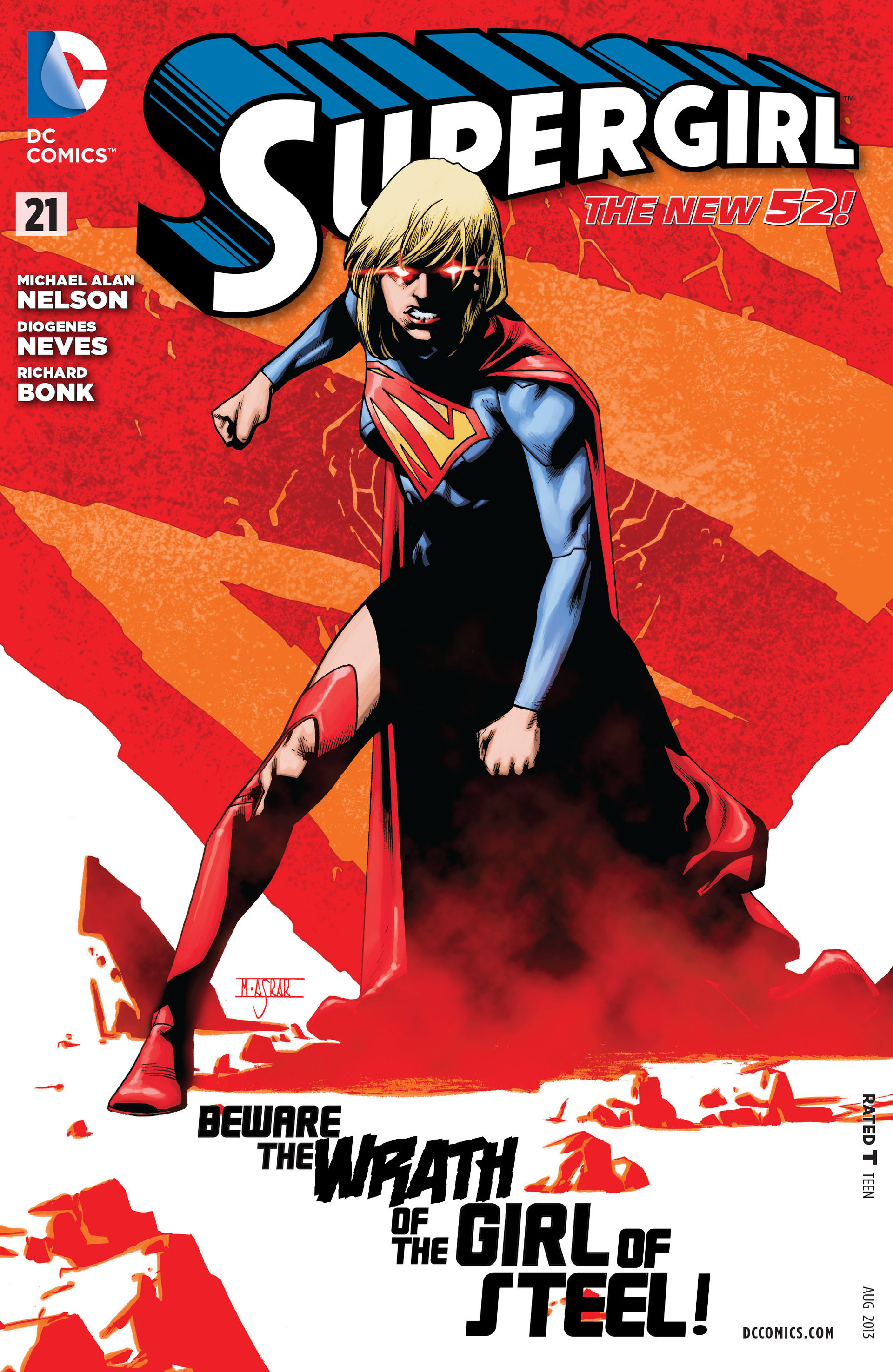 Read online Supergirl (2011) comic -  Issue #21 - 1