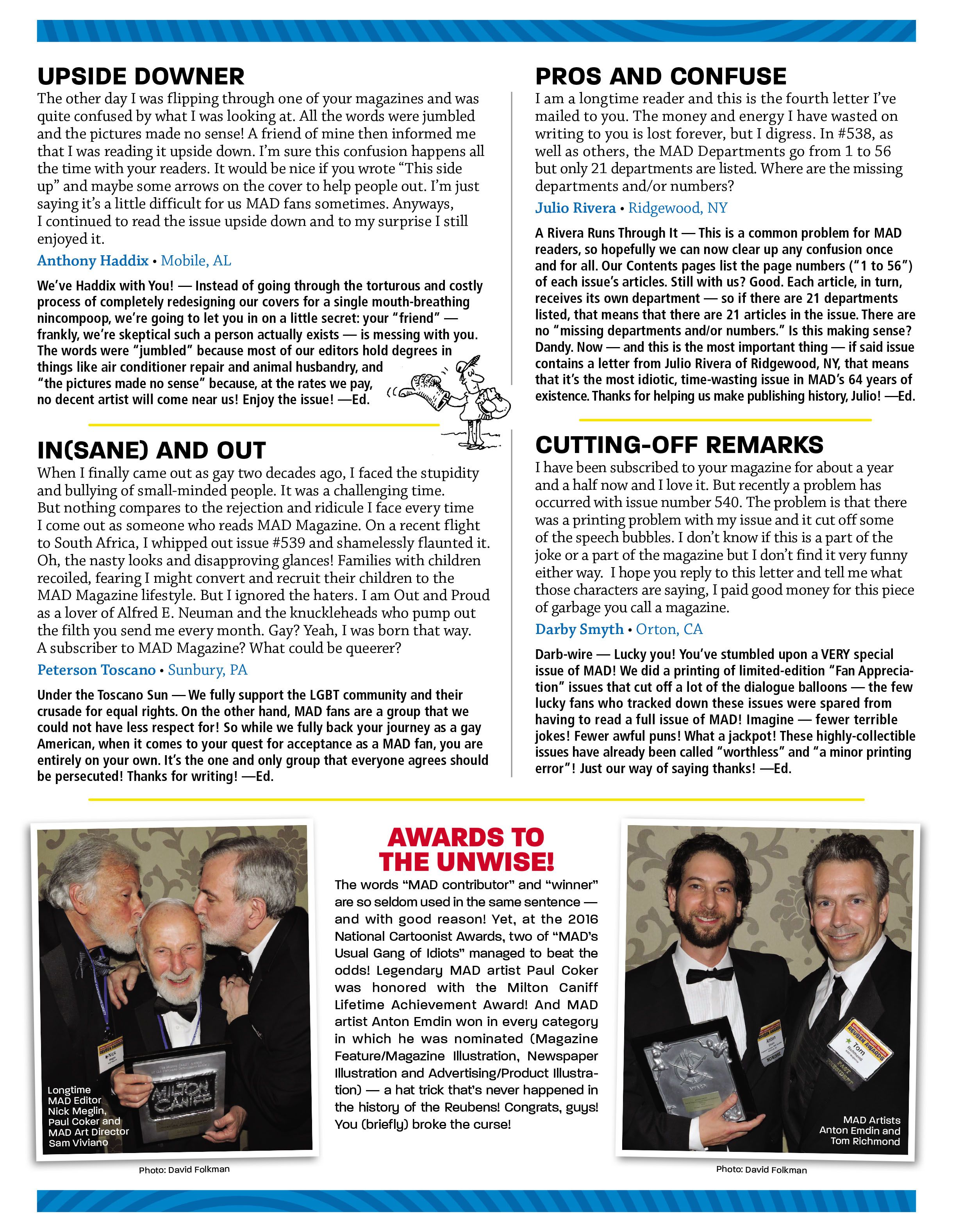 Read online MAD comic -  Issue #541 - 5