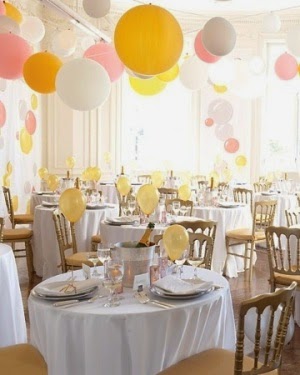 Globos restaurante boda