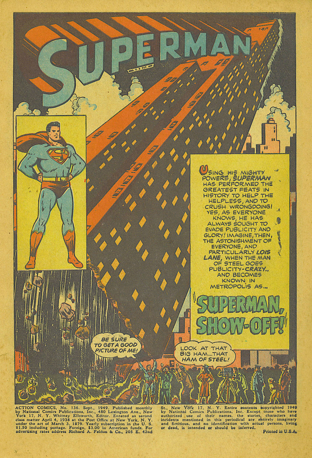 Action Comics (1938) 136 Page 1